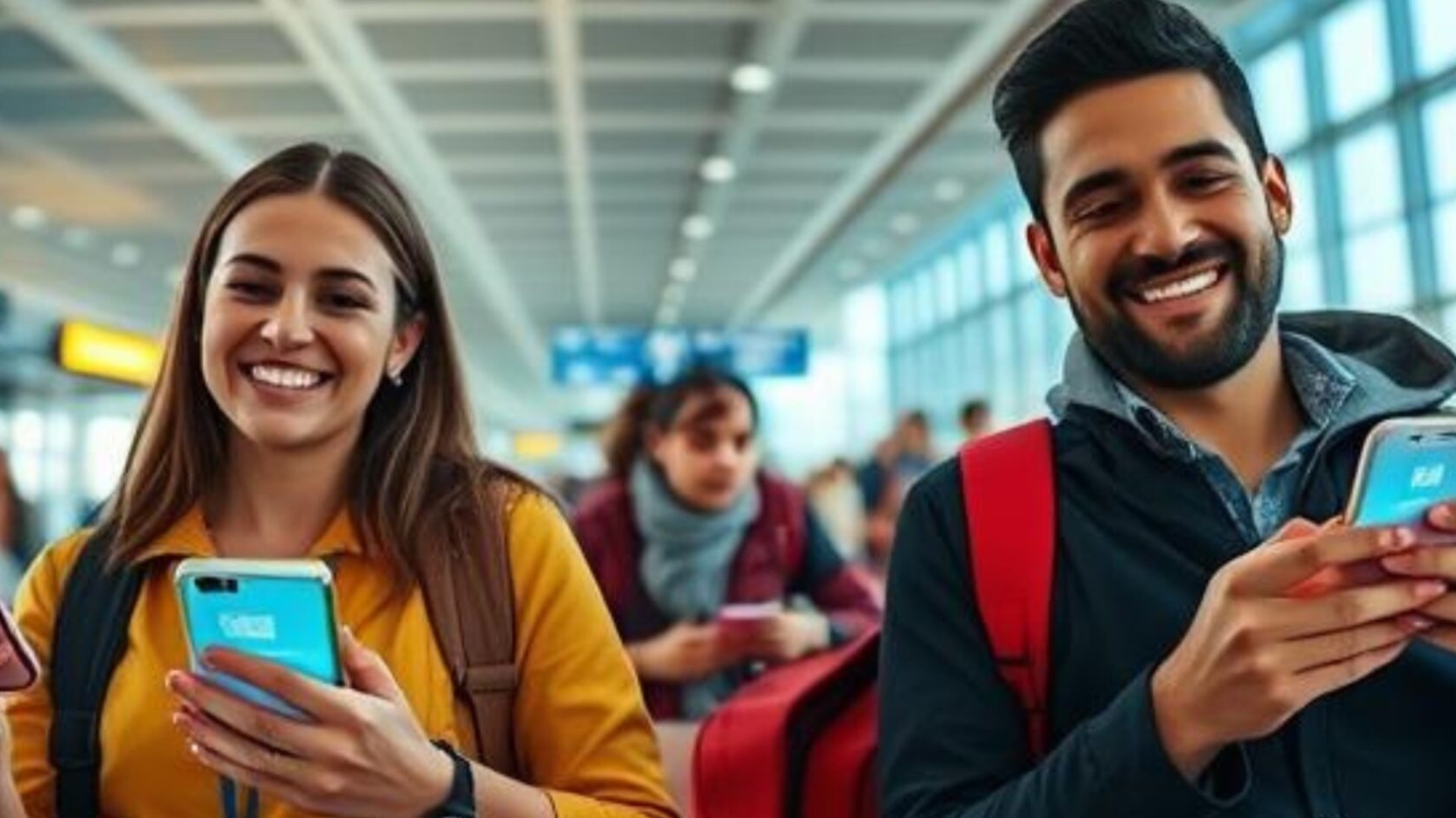 Travelers purchasing add-ons via airline mobile app post-COVID