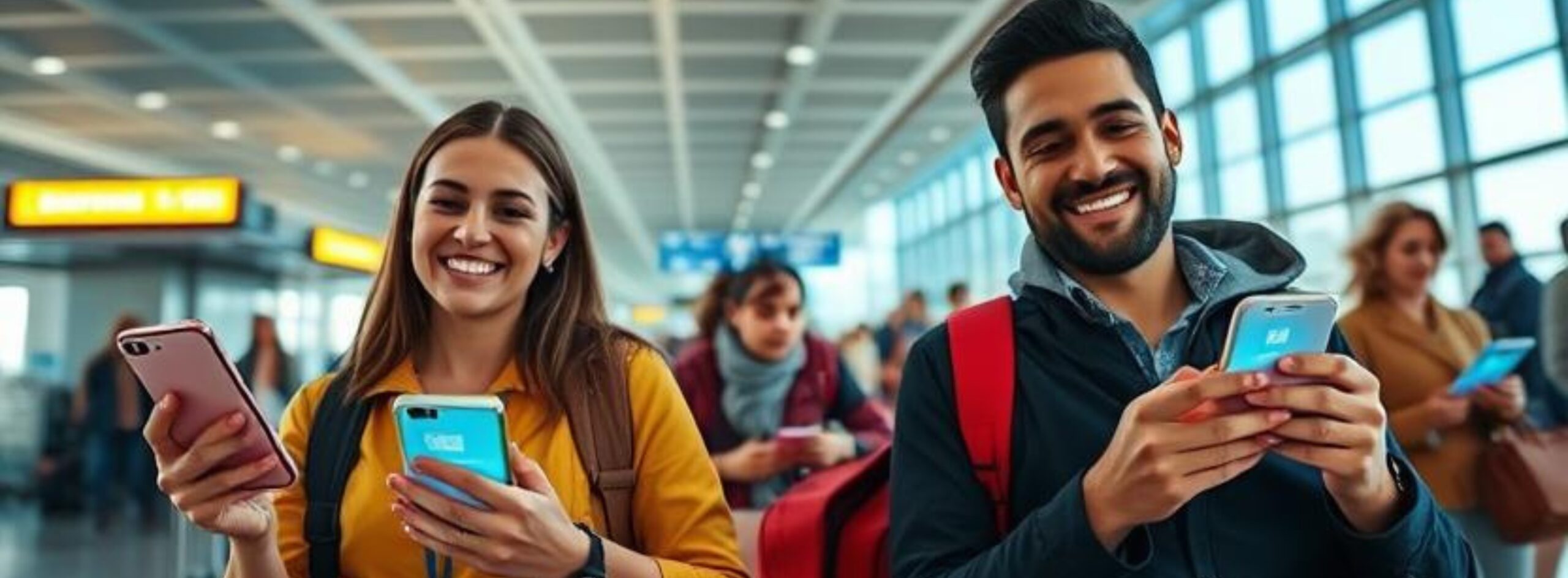 Travelers purchasing add-ons via airline mobile app post-COVID