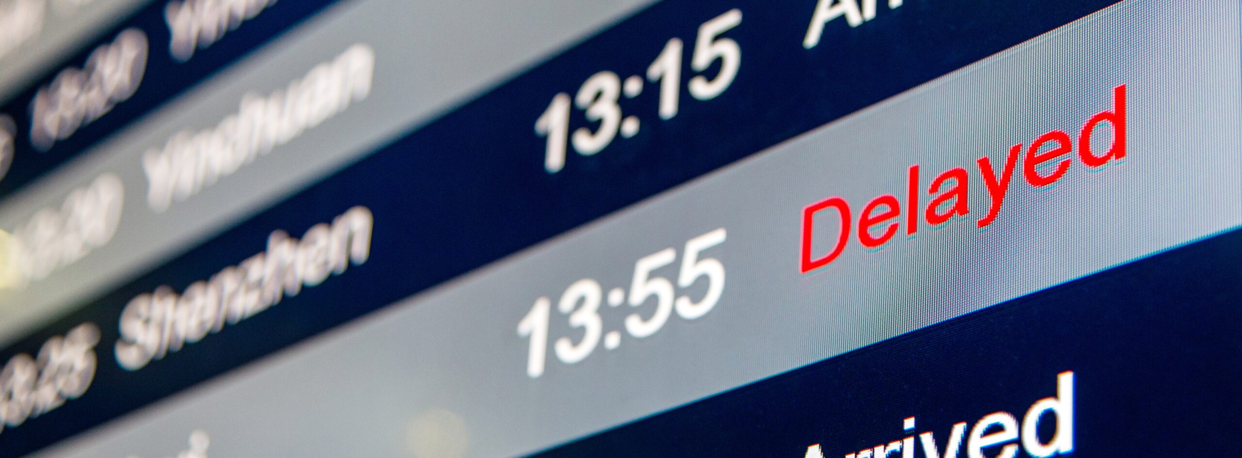 Delay indicator on arrivals screen-triaging passengers with passenger scoring models to reduce spend.