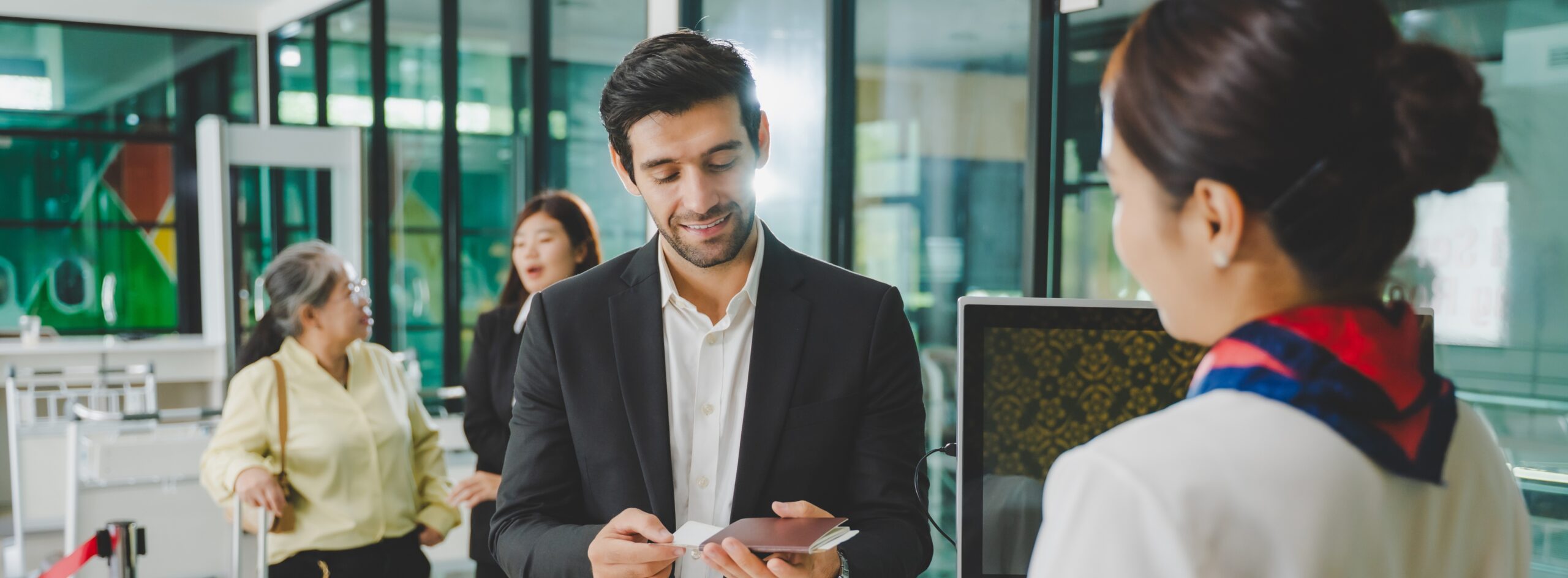 Airline service enhancing passenger satisfaction