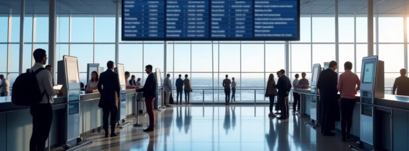 Self-service re-accommodation reducing airline disruption management costs