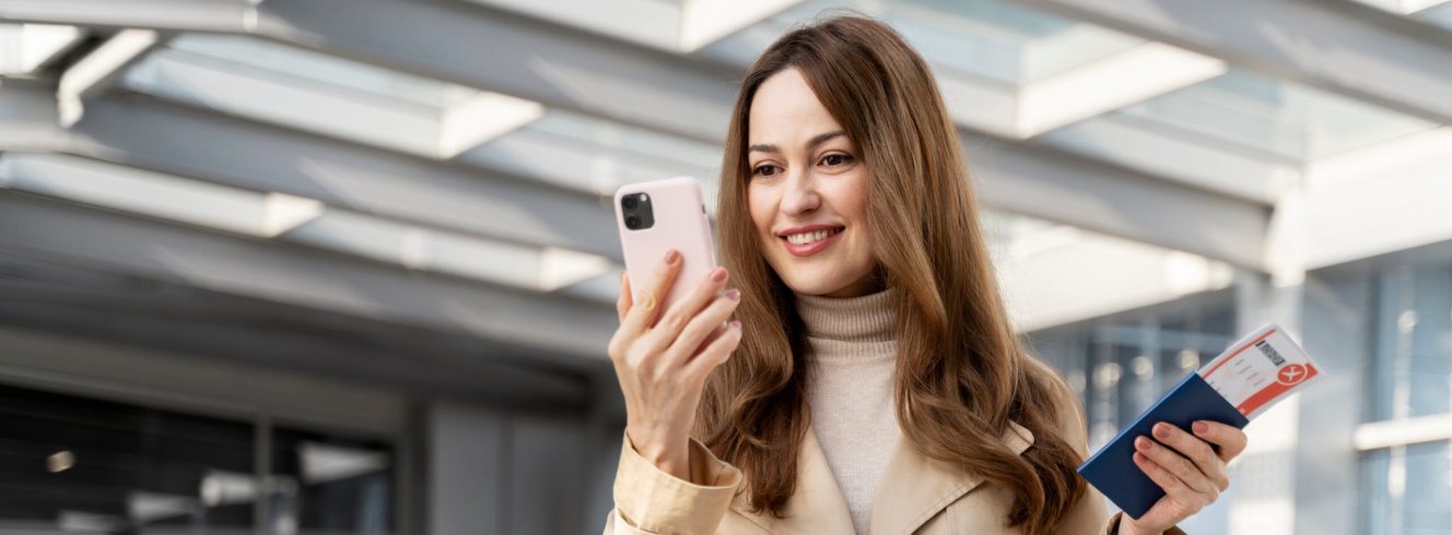 Passenger rebooking via mobile